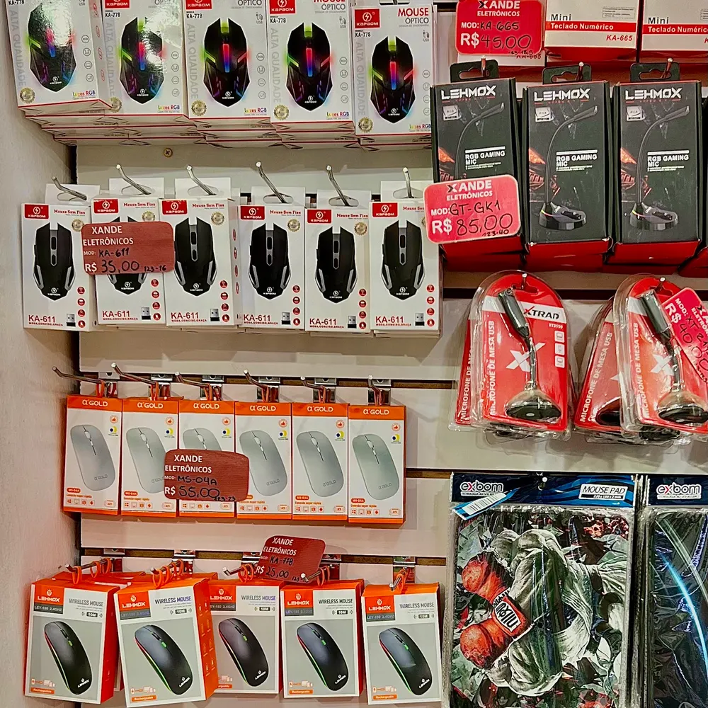 Mouse Gamer RGB 6 Botões